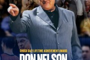 老尼尔森荣获查克-戴利终身成就奖 执教胜场历史第二